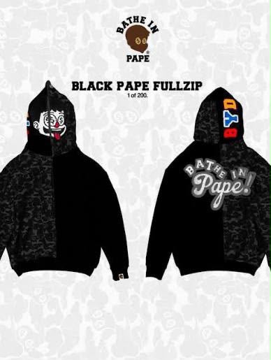 ByDineral “BLACK PAPE FULLZIP”