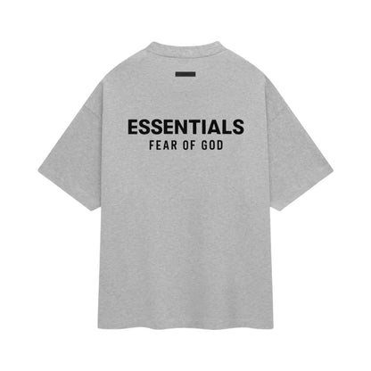 CAMISETA ESSENTIALS “LIGHT HEATHER”
