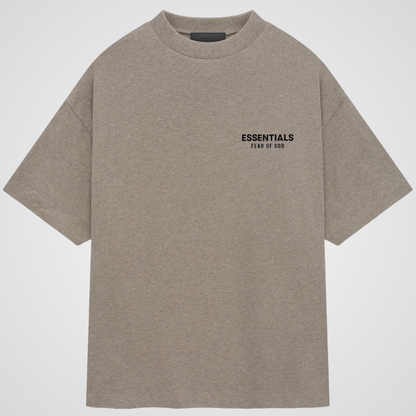 CAMISETA ESSENTIALS “HEATHER GREY”