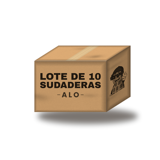 LOTE DE 10 SUDADERAS ALO