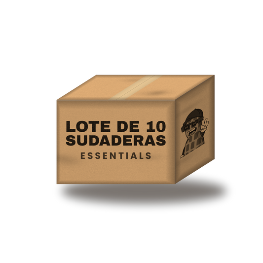 LOTE 10 SUDADERAS ESSENTIALS